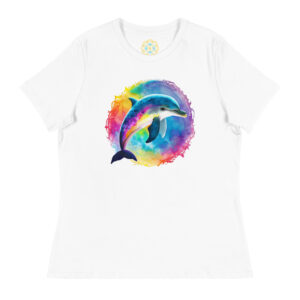 Rainbow Dolphin T-shirt